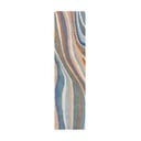 Moder ročno tkan volnen tekač 60x230 cm Abstract Flow – Flair Rugs