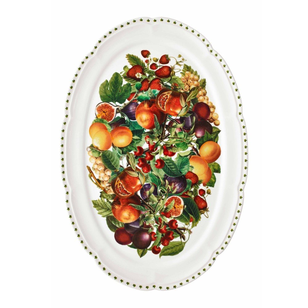 Pladenj iz porcelana new bone china 35x50 cm Le Primizie