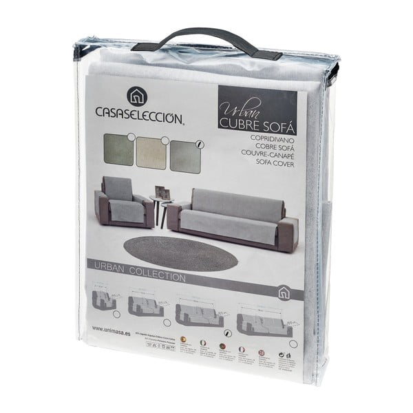Svetlo siva 3-seda prevleka za sedežno garnituro Urban – Casa Selección-image-4