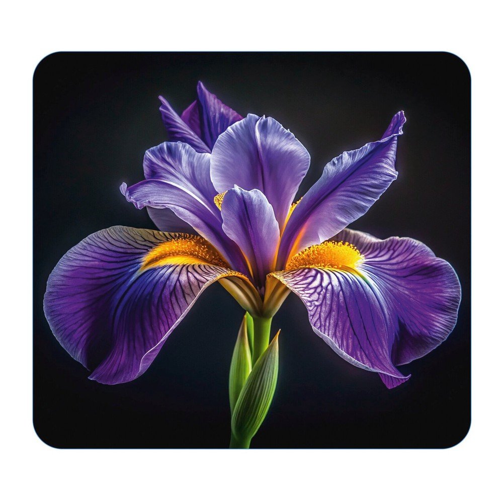 Stenska zaščitna plošča za štedilnik iz kaljenega stekla 50x56 cm Iris