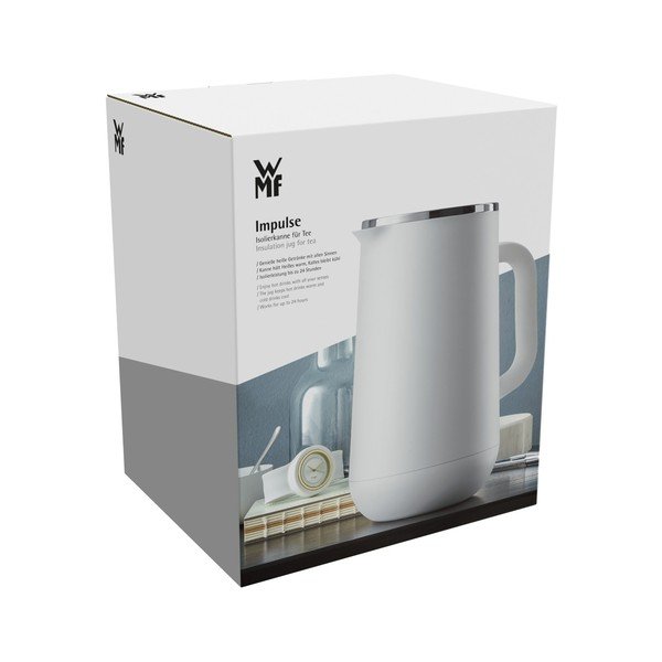 Bela termovka iz nerjavečega jekla WMF Cromargan® Impulse, 1 l-image-1