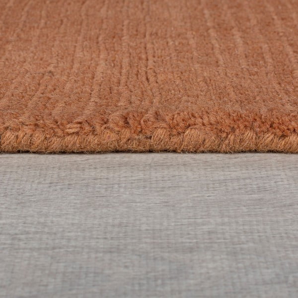 Opečnato oranžna volnena preproga 200x290 cm – Flair Rugs-image-3