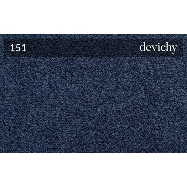 Temno modra raztegljiva sedežna garnitura Devichy Tous, levi kot-image-3