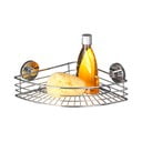 Kotna polica za tuš Wenko Vacuum-Loc, nosilnost do 33 kg