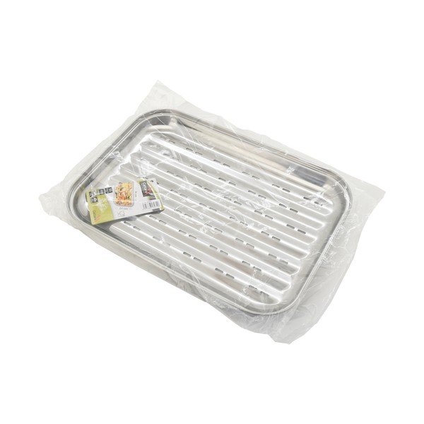 Pladenj za žar iz nerjavečega jekla Cattara Baron, 34 x 24 cm-image-3