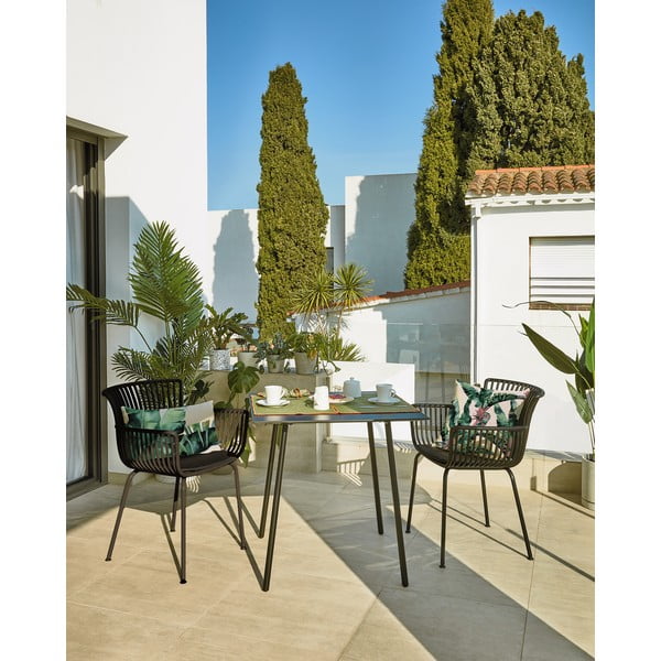 Črn vrtni stol Kave Home Surpika-image-1