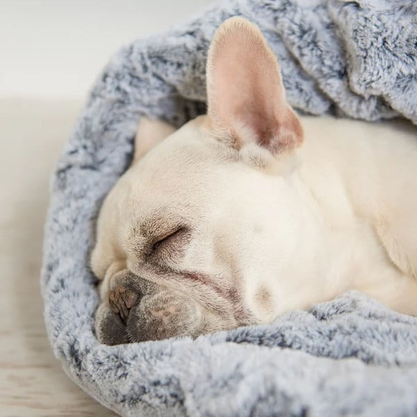 Siva podloga za hišne ljubljenčke ø 45 cm Snuggle Bed 3in1 Husky Grey L – P.L.A.Y.-image-1