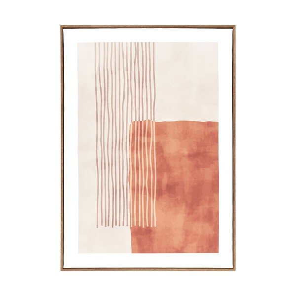 Tiskana slika na platnu z okvirjem 50x70 cm Mina – House Nordic