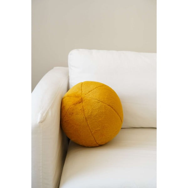 Okrasna blazina iz mikropliša ø 25 cm Top – Mioli Decor-image-3