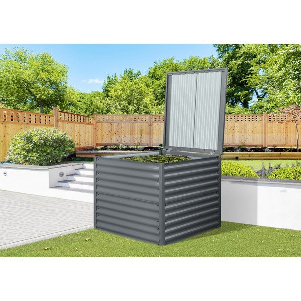 Temno siv kompostnik 820 l Premium – Rojaplast-image-1