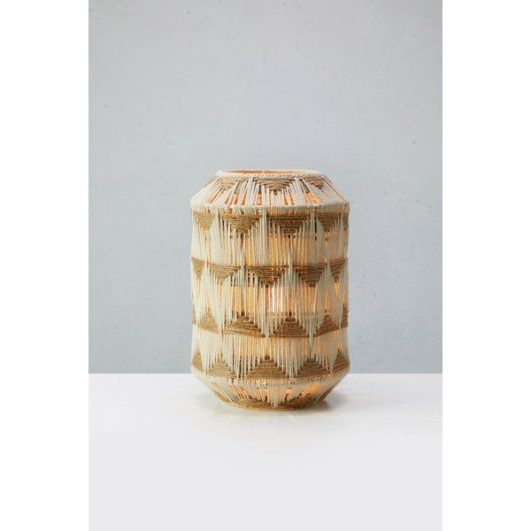 Namizna svetilka v naravni barvi s senčilom iz tekstila in jute (višina 35 cm) Ano – Markslöjd-image-3