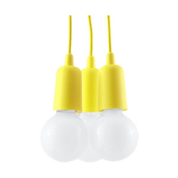 Rumena viseča svetilka ø 15 cm Rene – Sollux-image-2