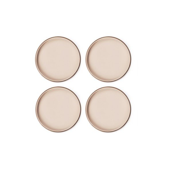 Bež krožniki v kompletu 4 ks iz kamenine ø 22 cm Terra Rondo – Bonami Selection-image-3
