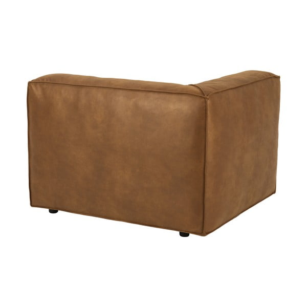 Rjava modularna sedežna garnitura (levi kot) Fairfield Kentucky – Bonami Selection-image-4