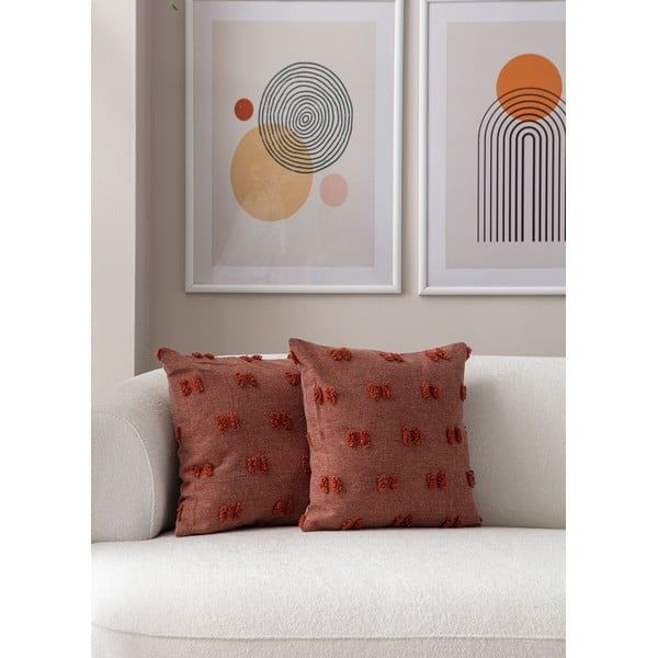 Prevleke za blazino v kompletu 2 ks 43x43 cm Tuffet – Mioli Decor-image-3