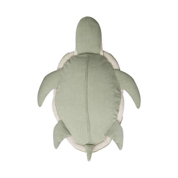 Zelena/kremno bela otroška vreča za sedenje Mrs. Turtle – Lorena Canals-image-3