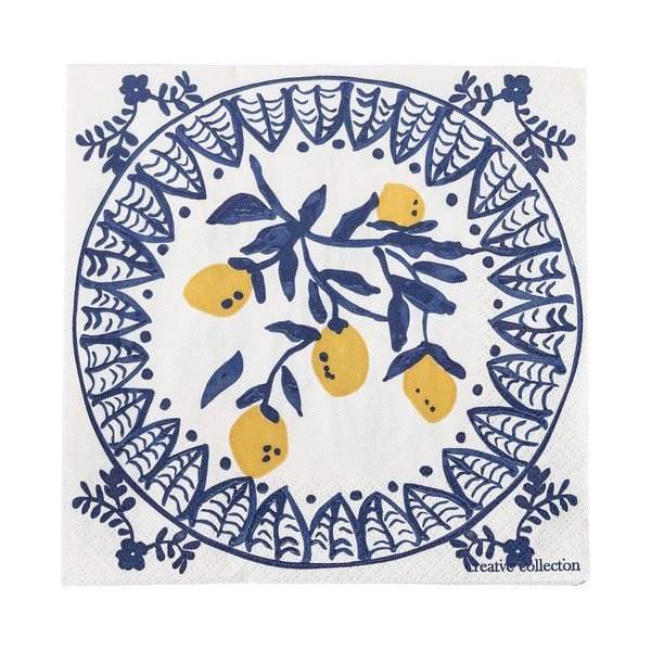 Papirnati prtički v kompletu 20 ks 33x33 cm Maxima – Bloomingville-image-2