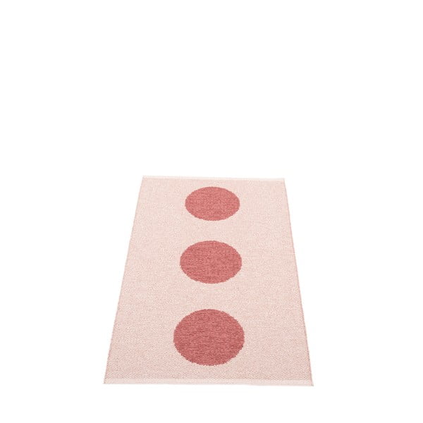 Svetlo rdeča notranja in zunanja preproga 70x120 cm Vera Pop Blush – Pappelina-image-2