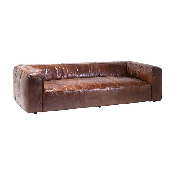 Kare Design Cubetto usnjeni trisedežni kavč-image-1