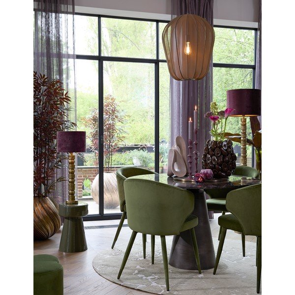 Kovinska okrogla stranska mizica ø 29 cm Dakwa – Light & Living-image-1