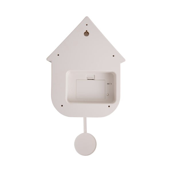 Bela stenska ura Karlsson Modern Cuckoo, 21,5 x 41,5 cm-image-3