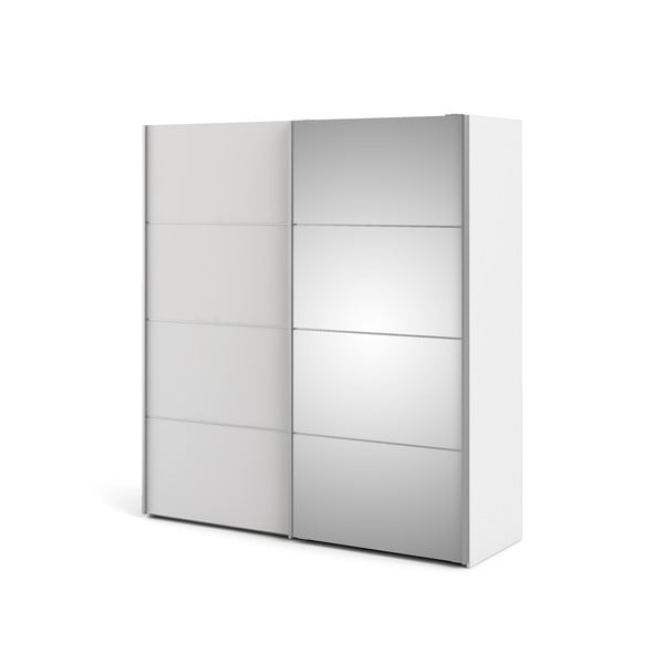 Bela omara z ogledalom Tvilum Verona, 182 x 202 cm-image-4