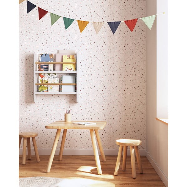 Bela večnivojska otroška polica 50 cm Gopi – Kave Home-image-2