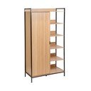 Odprta garderobna omara v naravni barvi 100x190x48 cm Armarios – Casa Selección