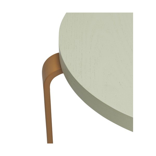 Oranžno-zeleni stolček iz jesenovega lesa Smile - Hübsch-image-2