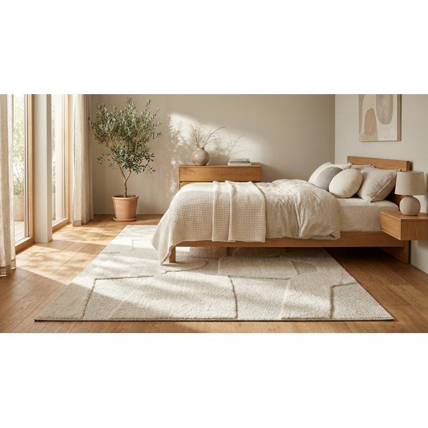 Kremno bela preproga 120x170 cm Cairo – ESTE-image-3