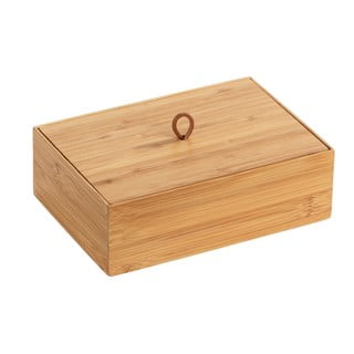 Bambusova škatla s pokrovom Wenko Terra, širina 22 cm