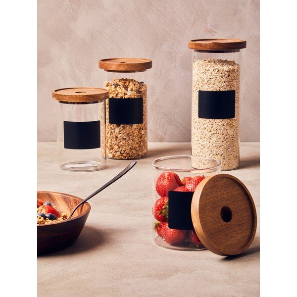 Steklena posoda za shranjevanje za živila Tromso – Premier Housewares-image-1
