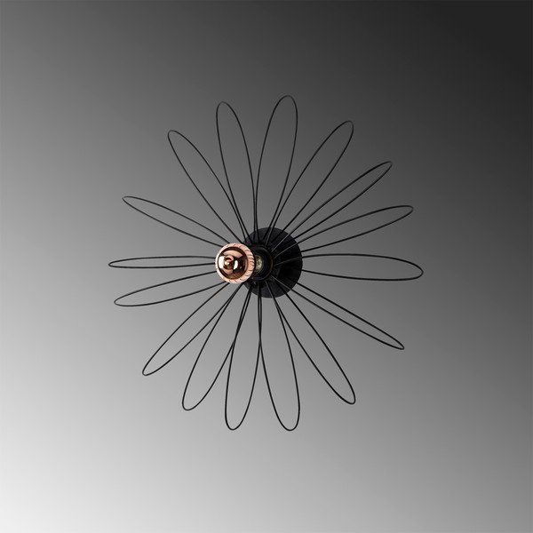 Črna stenska svetilka Hemdem – Opviq lights-image-3