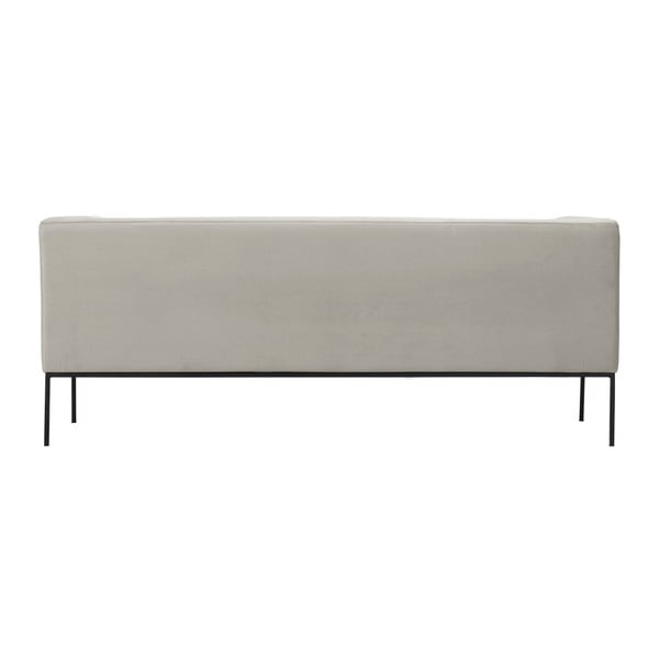 Bež žametna zofa Windsor & Co Sofas Neptune, 195 cm-image-4