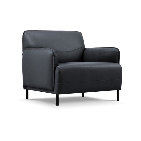 Moder ​​usnjeni fotelj Windsor & Co Sofas Neso