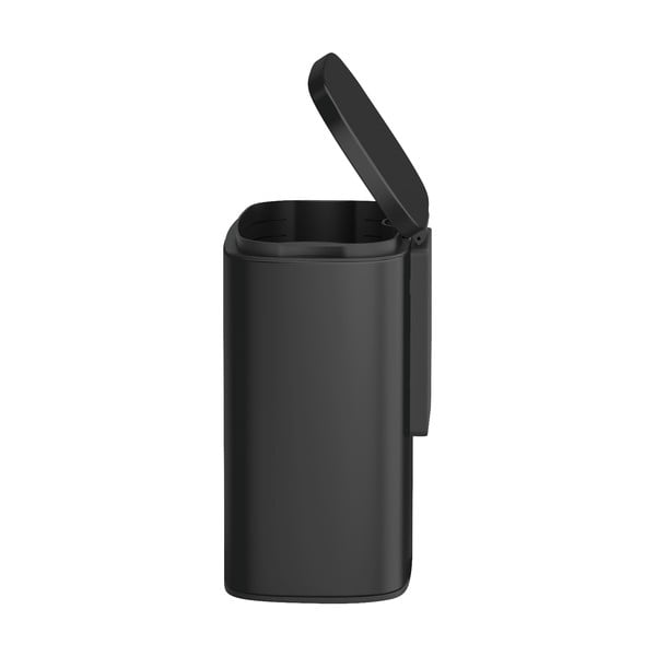 Črn koš za odpadke iz nerjavečega jekla Wenko Sare-image-2