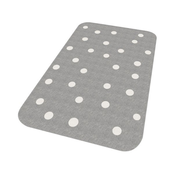 Otroška siva preproga Zala Living Dots, 67 x 120 cm-image-1