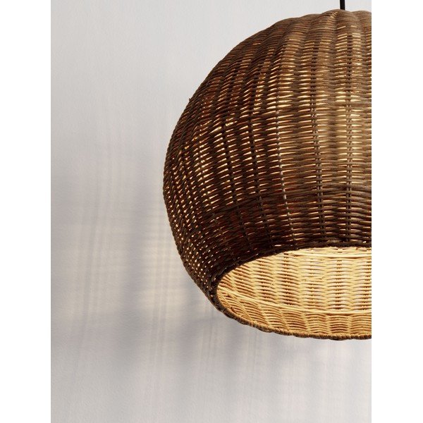 Viseča svetilka iz ratana v naravni barvi ø 39 cm Rielo – Nova Luce-image-1