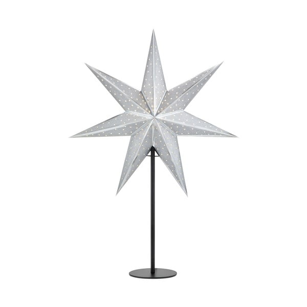 Božična svetlobna dekoracija v srebrni barvi ø 45 cm Glitter – Markslöjd