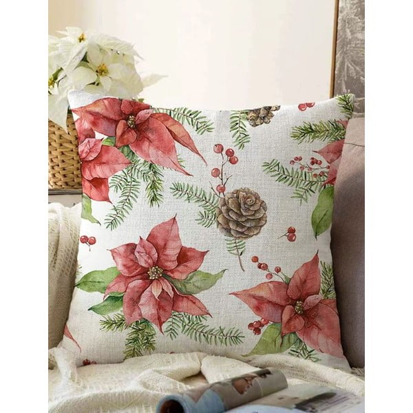 Prevleka za blazino z božičnim motivom 43x43 cm – Mila Home