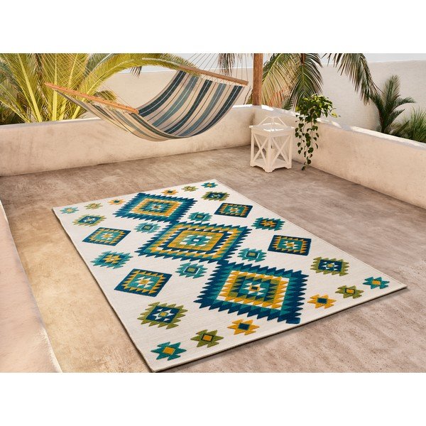 Kremno bela zunanja preproga 160x230 cm Mila – Universal-image-1