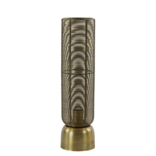 Namizna svetilka v bronasti barvi (višina 49,5 cm) Lezuza - Light & Living