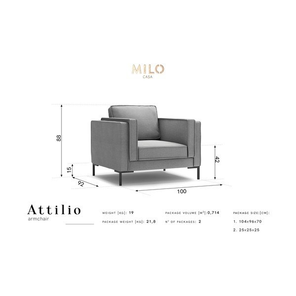 Rumen fotelj Milo Casa Attilio-image-4