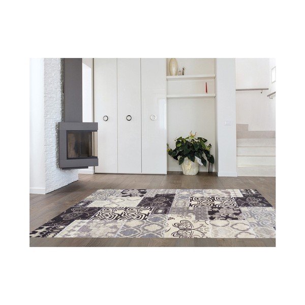 Preproga Webtappeti Modern Kilim Charcoal, 60 x 120 cm-image-2