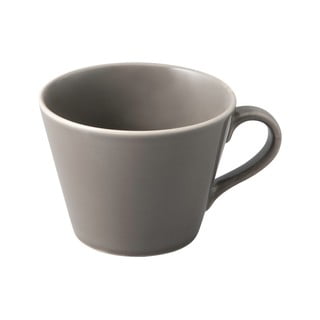 Siva porcelanasta skodelica za kavo Villeroy & Boch Like Organic, 270 ml