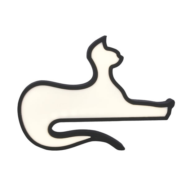 Črna otroška namizna svetilka Cat – Candellux Lighting-image-4