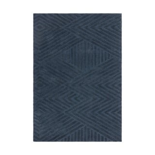 Temno modra volnena preproga 160x230 cm Hague – Asiatic Carpets