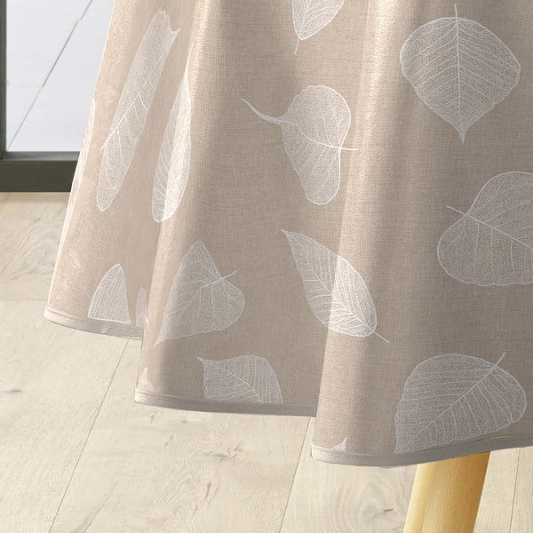 Povoščen namizni prt ø 160 cm Feuillys – douceur d'intérieur-image-3