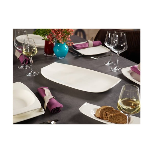 Bel kvadraten porcelanast krožnik Villeroy & Boch Urban Nature, 50 x 25 cm-image-2