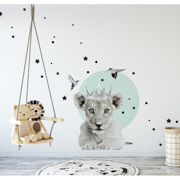 Stenska nalepka Dekornik Lion King, 76 x 89 cm-image-1